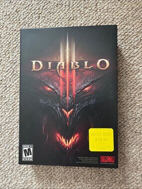 Blizzard Diablo III Video Game - Black & Red